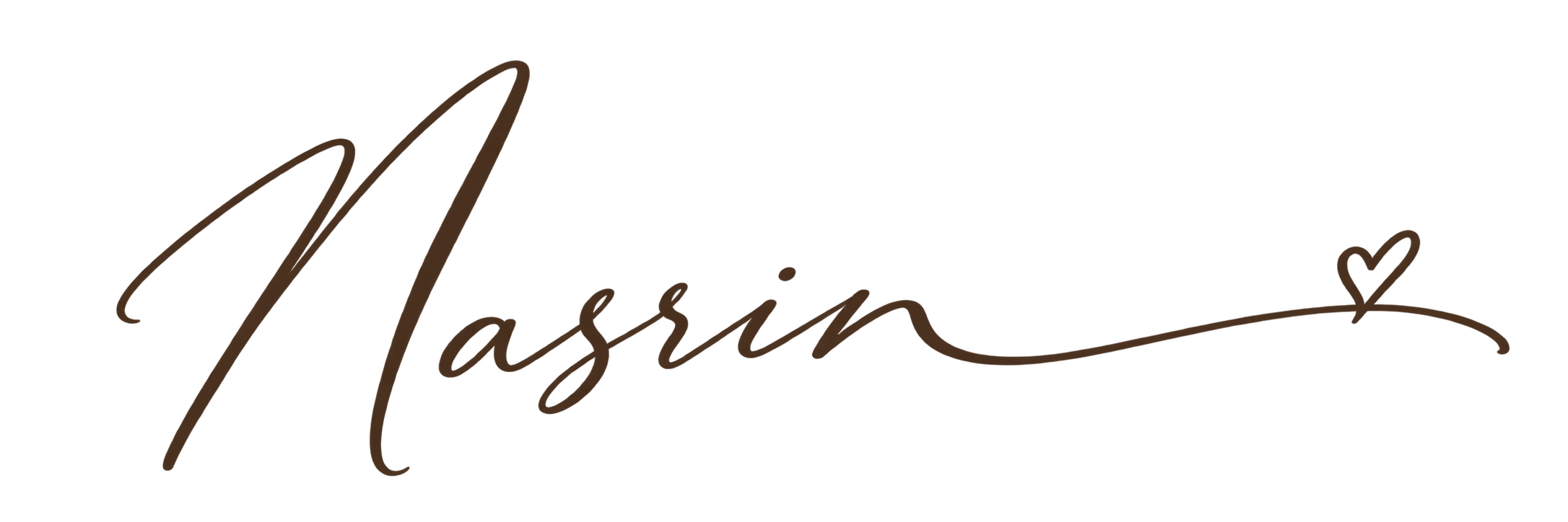 Unterschrift Nasrin